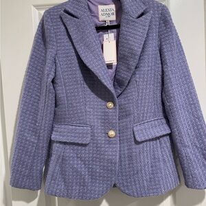 Alexia Admor Women's Lavender Blazer